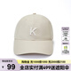 卡帕（Kappa）棒球帽男女戶外遮陽帽簡約K字鴨舌帽K0EX8MB20