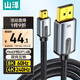 山澤Mini DP轉(zhuǎn)DP1.4版轉(zhuǎn)接線 電競(jìng)級(jí)8K60hz雷電口高清視頻轉(zhuǎn)換蘋果微軟筆記本接顯示器 1米 MNP-10