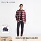 TOMMY HILFIGER男裝磨毛抓絨微肌理直筒商務(wù)通勤黑色西褲長(zhǎng)褲休閑褲27515 黑色BDS -直筒版-磨毛-正常拍 29 (2.2尺)