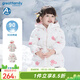 歌瑞家（greatfamily）兒童羽絨服2024冬季新款女童裝中長款羽絨服外套90鴨絨樂友 花色 100 【3-4歲】