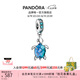 潘多拉（PANDORA）海洋系列穆拉諾玻璃吊飾藍(lán)色海洋動(dòng)物diy串珠七夕情人節(jié)禮物 均碼