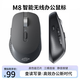 FITFOCUS AI智能語音聲控鼠標(biāo)無線藍(lán)牙靜音鼠標(biāo) 蘋果華為AI小米筆記本type c可充電辦鼠標(biāo)公DeepSeek鼠標(biāo) M8 黑色【標(biāo)準(zhǔn)款】