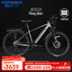 永久鋰電池電助力山地車(chē)超長(zhǎng)續(xù)航鋁合金男女單車(chē)內(nèi)嵌可拆卸電池自行車(chē) F68珍珠灰（10AH油碟力矩版）9速 26英寸