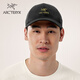 ARC'TERYX始祖鳥 BIRD WORD CAP 男女同款 彎檐帽 24K BLACK/黑色 L-XL