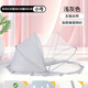 LIFE HOME嬰兒蚊帳新款臥室新生兒寶寶適用全罩式通用可折疊遮光防蠅防蚊罩 嬰童蚊帳-遮陽款-灰色 小號(hào)1個(gè)