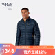 Rab 男士700蓬運(yùn)動羽絨Microlight防潑水防撕輕量羽絨服403g QDB-16 灰黑色 XL