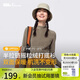 蕉下（beneunder）打底衫女修身搖粒絨彈力保暖秋冬PO95024韻木棕L