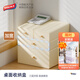 太力桌面收納盒辦公收納文件收納化妝品學(xué)生宿舍書(shū)桌整理盒4個(gè)裝DIY