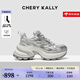CHERY KALLY【迷霧銀沙】官網(wǎng)輕奢銀色老爹鞋女2025新款厚底時(shí)尚休閑增高鞋 CHERY&KALLY 香檳色 36