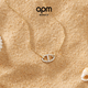 APM MonacoMaille Marine豬鼻子項(xiàng)鏈金色時(shí)尚感個(gè)性生日七夕禮物 豬鼻子項(xiàng)鏈(咨詢(xún)客服享50元E卡)