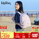 Kipling男女款新款畢業(yè)旅行學(xué)生書包大容量雙肩背包帆布包|CHANTRIA M 歡樂粉紫