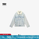 Levi's李維斯冬季男士3M新雪麗防寒保暖美式仿羊羔絨牛仔夾克外套 淺藍(lán)色 0017B-0000 M
