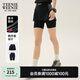 Teenie Weenie【萊卡】小熊女裝簡約時尚夏季兩件套鯊魚短褲短裙 黑色 M (165)