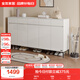 全友家居 現(xiàn)代極簡風家具鞋柜家用靠墻大容量儲物收納柜入戶玄關(guān)柜子