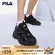 FILA 斐樂(lè)貓爪鞋4代男鞋復(fù)古老爹鞋時(shí)尚休閑運(yùn)動(dòng)鞋透氣厚底鞋貓爪6 黑-BK （貓爪4） 42
