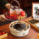 PAKCHOICE2024新款圍爐煮茶套裝電陶爐煮茶器具全套玻璃燒水壺室內(nèi)圍聚烤火
