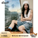 DZZIT【劉浩存同款】地素襯衫2025夏季新款拼接花邊上衣女3J2D2091B 白色 XS