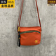 EKK日本進(jìn)口名牌迷你小挎包女超輕百搭手機包單肩包斜背包尼龍布小包 小-橙色20*5*17cm