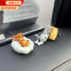 宸途車(chē)載公仔卡通擺件中控臺裝飾擺件貓和老鼠卡通個(gè)性創(chuàng  )意內飾車(chē)擺件 湯姆貓+杰瑞鼠+無(wú)痕貼
