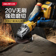 得力20V角磨機(jī)鋰電池磨光切割打磨機(jī)無(wú)刷充電式拋光鋰電角磨機(jī)