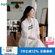 熱風(fēng)【商場(chǎng)同款】防曬襯衫2025年夏季新款女士輕薄透氣空調(diào)衫長袖襯衣 04白色 S