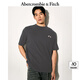 ABERCROMBIE & FITCH男裝女裝情侶裝25夏季小麋鹿美式寬松圓領(lǐng)短袖T恤KI124-5187 深灰色 L (180/108A)