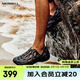邁樂（Merrell）溯溪鞋洞洞鞋HYDRO NEXT MOC毒液3厚底舒適透氣沙灘鞋情侶 J006031-暗夜黑 男 44 寬松建議拍小一碼