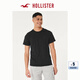 HOLLISTER24夏款經(jīng)典小海鷗情侶基礎(chǔ)款短袖T恤男裝女裝KI324-4042 黑色 M (180/100A)