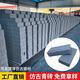 仿古青磚塊95標(biāo)磚煤灰磚清水墻磚燒制磚圍墻磚古建藍(lán)磚砌墻粘土磚 媒灰青磚115×240×50不包郵