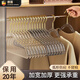 麥?zhǔn)嫣貋喛肆ν该饕录軖煲录矣脽o(wú)痕防滑防肩角衣服掛架輕奢服裝店晾衣?lián)?星空灰金掛鉤【高顏值仙女必備 10個(gè)