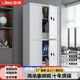 信京保密柜電子密碼柜資料檔案柜文件柜  帶斗通雙節(jié)智能指紋鎖加厚款