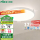 雷士（NVC）陽臺燈臥室吸頂燈書房現(xiàn)代簡約防蚊蟲led照明包安裝24瓦暖白光