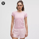 lululemon丨Swiftly Tech 女士運動(dòng)短袖 T 恤 2.0 Race LW3HZ7S 淡洗玫瑰柔粉 L /10