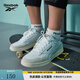 Reebok銳步官方男女鞋COURT ADVANCE時尚休閑復古板鞋 GZ9626 白/黑/米白 42 (27cm),US: 9
