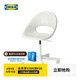 宜家（IKEA）LOBERGET洛貝里特馬爾夏轉(zhuǎn)椅家用靠背椅辦公椅書桌椅 白色轉(zhuǎn)椅
