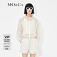 MO&Co.【UPF40+涼感防曬服】運(yùn)動(dòng)風(fēng)老花寬松夾克外套薄款上衣摩安珂 綠白混色-第2批 S 160
