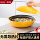 康特耐（KTN） 砂鍋煲湯明火燃?xì)饽透邷販\口陶瓷沙鍋燉肉菜電磁爐明火通用1千味 【熱銷】天子黃(適用3-5人) 1.6L