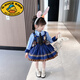 G.DUCKKIDS兔子警官衣服兒3童春秋cos服女寶寶連衣裙朱迪洛麗塔女2童公主裙5 裙子短褲領(lǐng)帶 100 cm