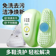 小白鞋清潔神器一擦既穿帶刷頭清潔去污網(wǎng)面鞋運動鞋鞋刷子家用 2瓶升級裝【活氧配方 去黃增白】