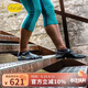 Vibram五指鞋 晨跑夜跑赤足鞋輕便透氣跑步鞋健身休閑運動(dòng)鞋KSO 黑色（女款） 38