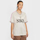 NIKE官方正品 兒童2025秋季女童T恤 透氣吸汗運動休閑短袖針織衫 IH8505-133 均碼 M