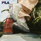 FILA 楊冪同款|斐樂官方女鞋F(xiàn)ERN2運動鞋2025秋季新款蕨草鞋2代休閑鞋 香草冰白/新薄荷綠-VA 37.5
