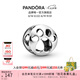 潘多拉（PANDORA）鏤空萌爪腳印串飾串珠飾品配件七夕情人節(jié)禮物送女友 串飾 均碼