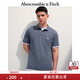 ABERCROMBIE & FITCH【經(jīng)典小麋鹿】男裝25夏季新款通勤POLO衫短袖T恤KI124-5182 藍(lán)灰色 M (180/100A)