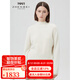 珍貝秋冬新款女裝半高領(lǐng)亮片羊絨衫女簡(jiǎn)約時(shí)尚針織衫厚款31012 白色亮片GC L （105碼）