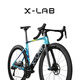 X-LAB阿斯塔納隊(duì)版涂裝AD8超輕碳纖維破風(fēng)公路車競技運(yùn)動(dòng) SHIMANO 105版本 XL