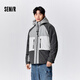森馬（Semir）【棉服福袋】棉服男女復(fù)古防風(fēng)保暖外套秋冬寬松輕薄夾克 D款-灰色調(diào)00322 S