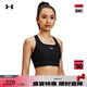 安德瑪（UNDERARMOUR）春夏女子交叉式訓(xùn)練運動內(nèi)衣-中強(qiáng)度1377916 黑色001 M