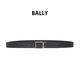 巴利BALLY 男士雙面商務(wù)禮盒裝 海軍藍/黑色牛皮皮帶腰帶 110