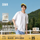 森馬（Semir）短袖T恤男純棉修身25夏純色內(nèi)搭男士t恤百搭109925100101